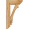 Ekena Millwork Imperial Slat Rough Sawn Bracket w/ Offset Brace, Western Red Cedar, 6"W x 16"D x 28"H BKT0604X16X28IMP06RWR - alternate 4